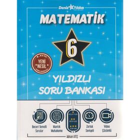 6. Sınıf Matematik Yıldızlı Soru Bankası-Deniz Yıldızı Yayınları
