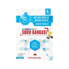6. Sınıf Mavi Din Kültürü ve Ahlak Bilgisi Soru Bankası-Nartest Yayınları
