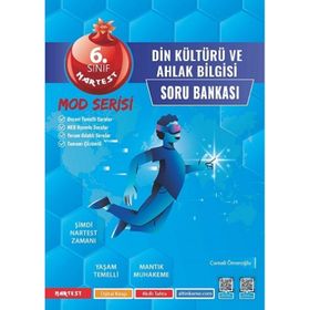 6. Sınıf Mod Din Kültürü Ve Ahlak Bilgisi Soru Bankası Nartest Yayınevi