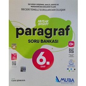 6.sınıf Mutlak Başarı Paragraf Soru Bankası-Muba Yayınları