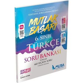 6. Sınıf Mutlak Başarı Türkçe Soru Bankası Muba Yayınları
