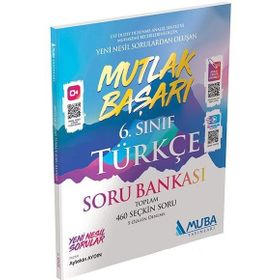 6. Sınıf Mutlak Başarı Türkçe Soru Bankası Muba Yayınları