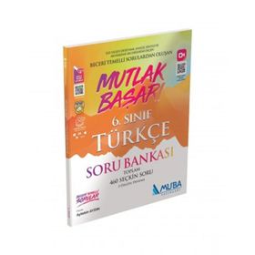 6. Sınıf Mutlak Başarı Türkçe Soru Bankası Muba Yayınları