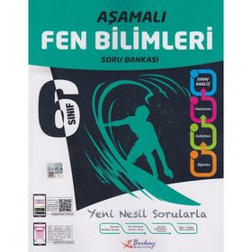 6. Sınıf Nesil Aşamalı Fen Bilimleri Soru Bankası - Berkay Yayınları