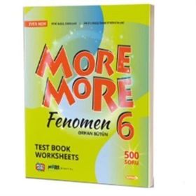 6. Sınıf New More More English Fenomen Test Book-Kurmay Yayınları