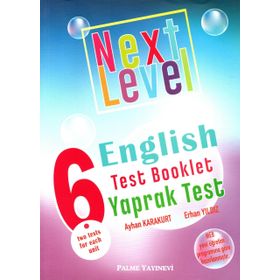 6. Sınıf Next Level English Test Booklet Yaprak Test Palme Yayınları