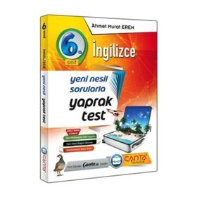 6.Sınıf Okula Yardımcı İngilizce Yaprak Test - kollektif
