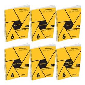 6. Sınıf Özet Konu Anlatımlı Etkinlik Defter Tüm Dersler Seti - Hız Yayınları
