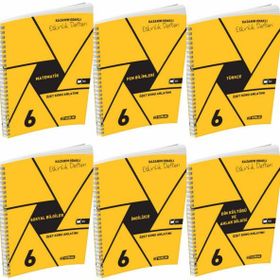 6. Sınıf Özet Konu Anlatımlı Etkinlik Defter Tüm Dersler Seti - Hız Yayınları