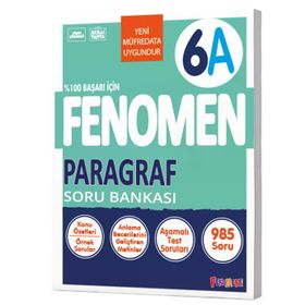 6. Sınıf Paragraf A Soru Bankası Fenomen Yayınları