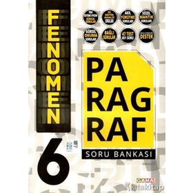 6. Sınıf Paragraf Fenomen Soru Bankası - Gama Yayınları