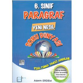 6. Sınıf Paragraf Yeni Nesil Soru Dünyası A Kare Yayınları