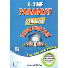 6. Sınıf Paragraf Yeni Nesil Soru Dünyası A Kare Yayınları