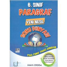 6. Sınıf Paragraf Yeni Nesil Soru Dünyası A Kare Yayınları
