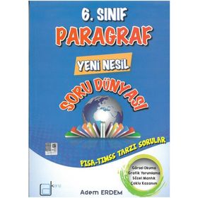 6. Sınıf Paragraf Yeni Nesil Soru Dünyası A Kare Yayınları