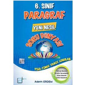 6. Sınıf Paragraf Yeni Nesil Soru Dünyası A Kare Yayınları