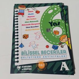 6. Sınıf Pat Bilişsel Beceriler Geliştirme Aktiviteleri Seti A B C Set-Curinous Genius Yayınları