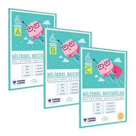 6. Sınıf Pat Bilişsel Beceriler Geliştirme Aktiviteleri Seti A B C Set-Curinous Genius Yayınları