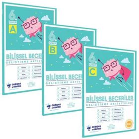 6. Sınıf Pat Bilişsel Beceriler Geliştirme Aktiviteleri Seti A B C Set-Curinous Genius Yayınları