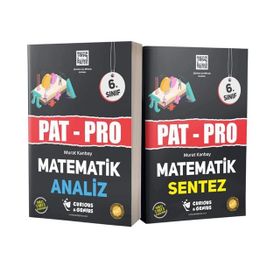 6. Sınıf Pat- Pro Matematik Seti - Analiz- Sentez - Curious&Genius Yayınları