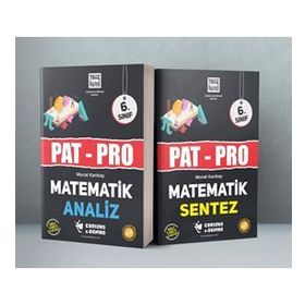 6. Sınıf Pat- Pro Matematik Seti - Analiz- Sentez - Curious&Genius Yayınları