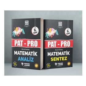 6. Sınıf Pat- Pro Matematik Seti - Analiz- Sentez - Curious&Genius Yayınları