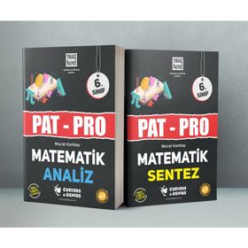 6. Sınıf Pat- Pro Matematik Seti - Analiz- Sentez - Curious&Genius Yayınları