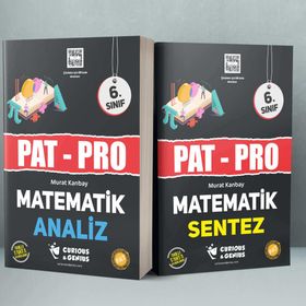 6. Sınıf Pat- Pro Matematik Seti - Analiz- Sentez - Curious&Genius Yayınları