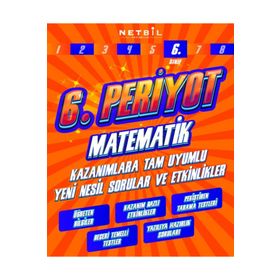 6. Sınıf Periyot Matematik Etkinlikli Soru Bankası-Netbil Yayınları
