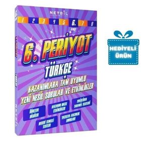 6. Sınıf Periyot Türkçe Etkinlikli Soru Bankası-Netbil Yayınları