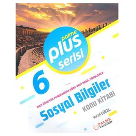 6. Sınıf Plus Serisi Sosyal Bilgiler Soru Bankası Palme Yayınları