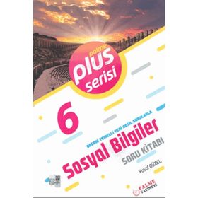 6. Sınıf Plus Serisi Sosyal Bilgiler Soru Bankası Palme Yayınları