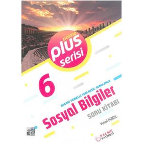 6. Sınıf Plus Serisi Sosyal Bilgiler Soru Bankası Palme Yayınları