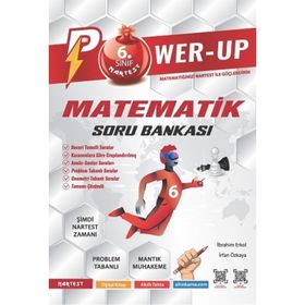 6. Sınıf Power-Up Matematik Soru Bankası Nartest Yayınevi