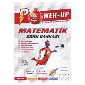 6. Sınıf Power-Up Matematik Soru Bankası Nartest Yayınları