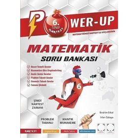 6. Sınıf Power-Up Matematik Soru Bankası Nartest Yayınları