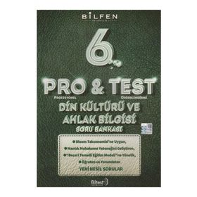 6. Sınıf Pro & Test Din Kültürü ve Ahlak Bilgisi Soru Bankası - Bilfen Yayınları