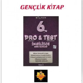 6. Sınıf Pro Test İngilizce Bilgisi Soru Bankası Bilfen Yayınları