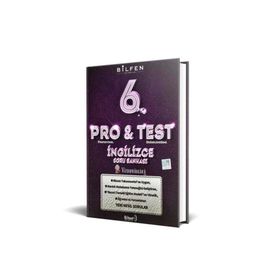 6. Sınıf Pro Test İngilizce Bilgisi Soru Bankası Bilfen Yayınları
