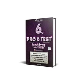 6. Sınıf Pro Test İngilizce Bilgisi Soru Bankası Bilfen Yayınları
