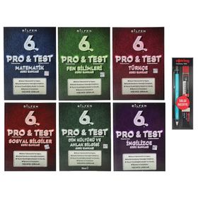 6. Sınıf Pro & Test Soru Bankası Seti - 6 Kitap - Bilfen Yayınları