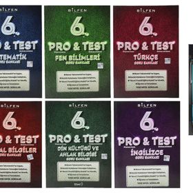 6. Sınıf Pro & Test Soru Bankası Seti - 6 Kitap - Bilfen Yayınları