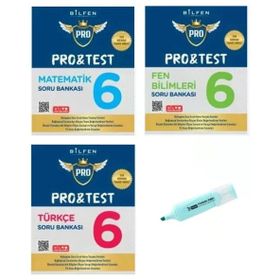 6. Sınıf Protest Matematik Fen Bilimleri ve Türkçe Soru Bankası