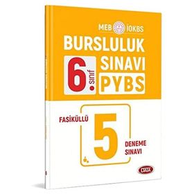 6. Sınıf PYBS Bursluluk Sınavı Fasiküllü 5 Deneme Sınavı