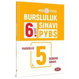 6. Sınıf PYBS Bursluluk Sınavı Fasiküllü 5 Deneme Sınavı