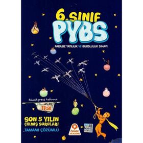 6. Sınıf PYBS Son 5 Yılın Çıkmış Soruları Tamamı Çözümlü Örnek Akademi Yayınları