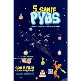 6. Sınıf PYBS Son 5 Yılın Çıkmış Soruları Tamamı Çözümlü Örnek Akademi Yayınları
