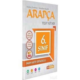 6. Sınıf Resimli Arapça Test Kitabı-Ddy Yayınları