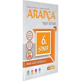 6. Sınıf Resimli Arapça Test Kitabı-Ddy Yayınları