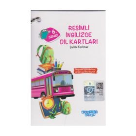 6. Sınıf Resimli İngilizce Dil Kartları Akıllı Adam Yayınları